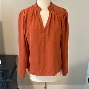 Women's Rust Blouse